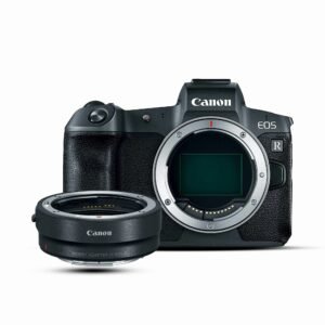 Canon R with Adaptor