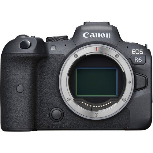 Canon R6 with adapter