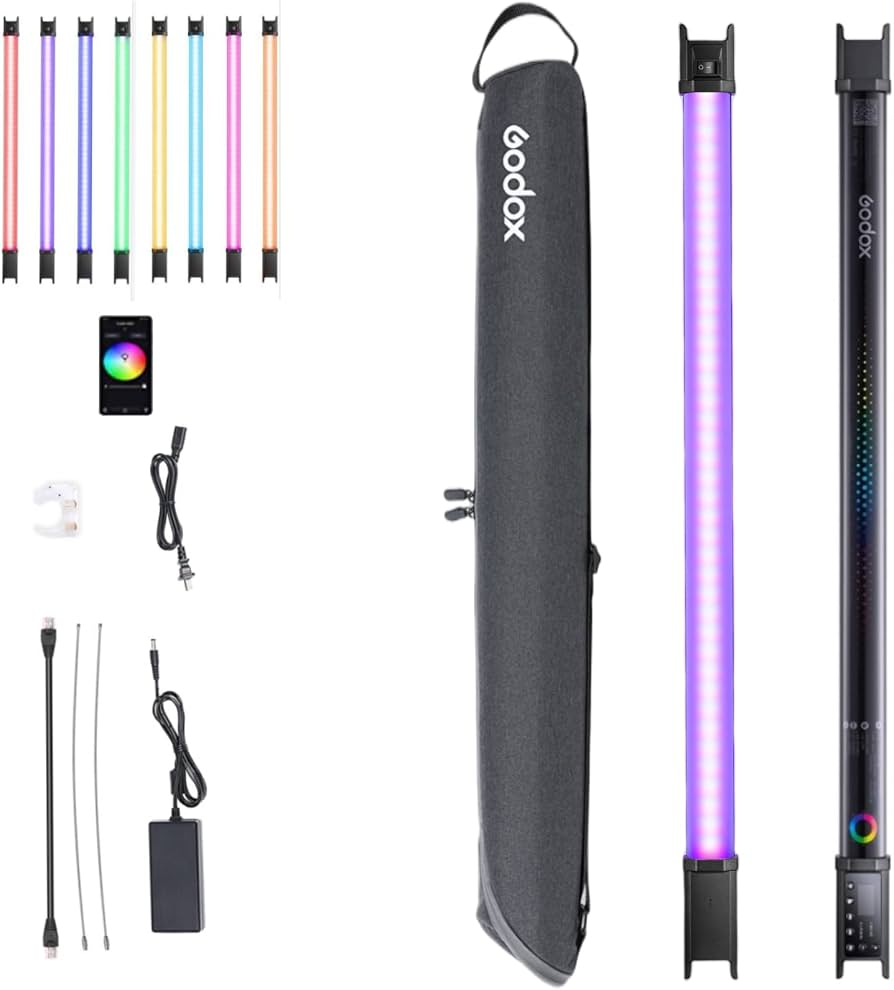 Godox TL60 RGB Tube Light 4-Light Kit