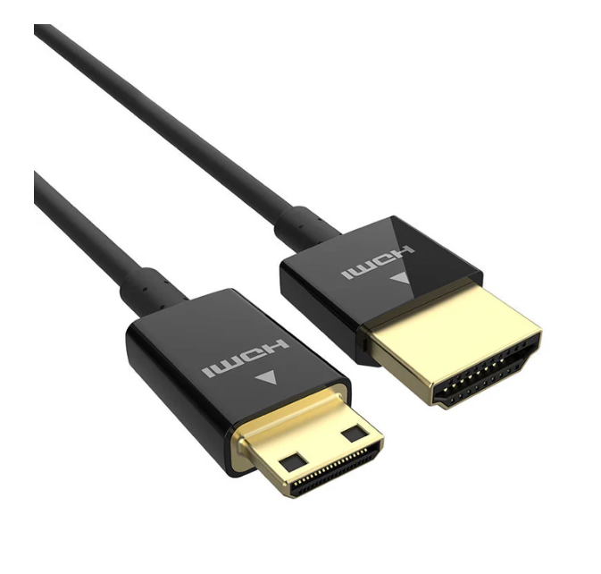 Mini HDMI to HDMI Cable 0.5m