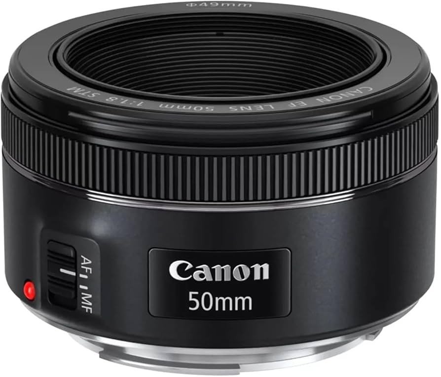 Canon EF lens 50mm 1.8 (Silver)