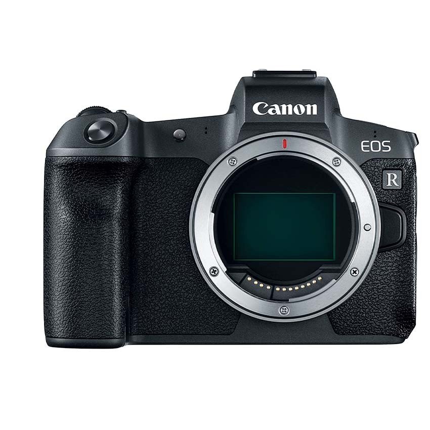 Canon R with adapter