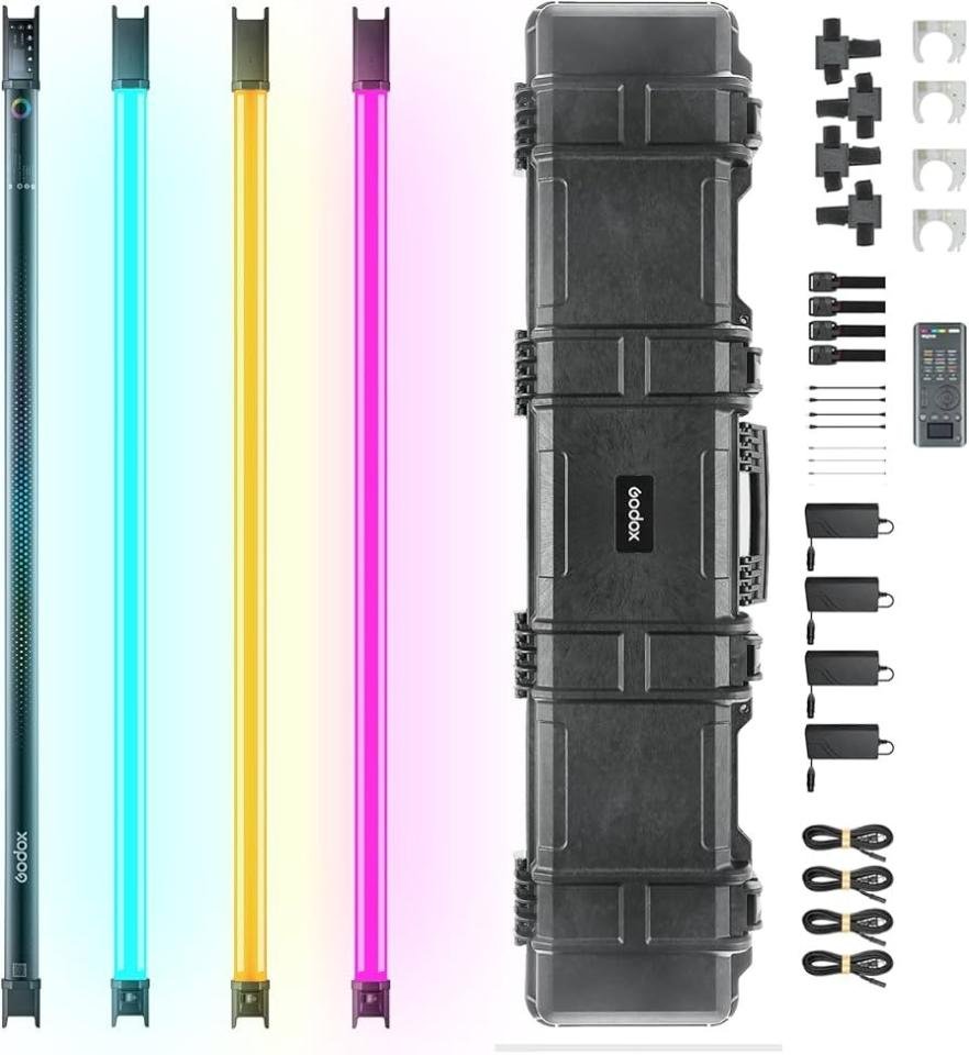 Godox TL120 RGB Tubelight (4packs)